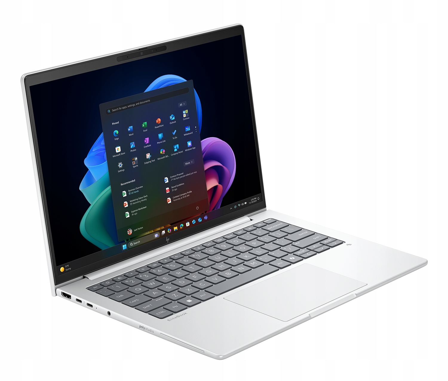 Notebook Hp EliteBook 8 G1a 14 Amd Ryzen Ai 7 Pro 32GB Ssd 1TB W11