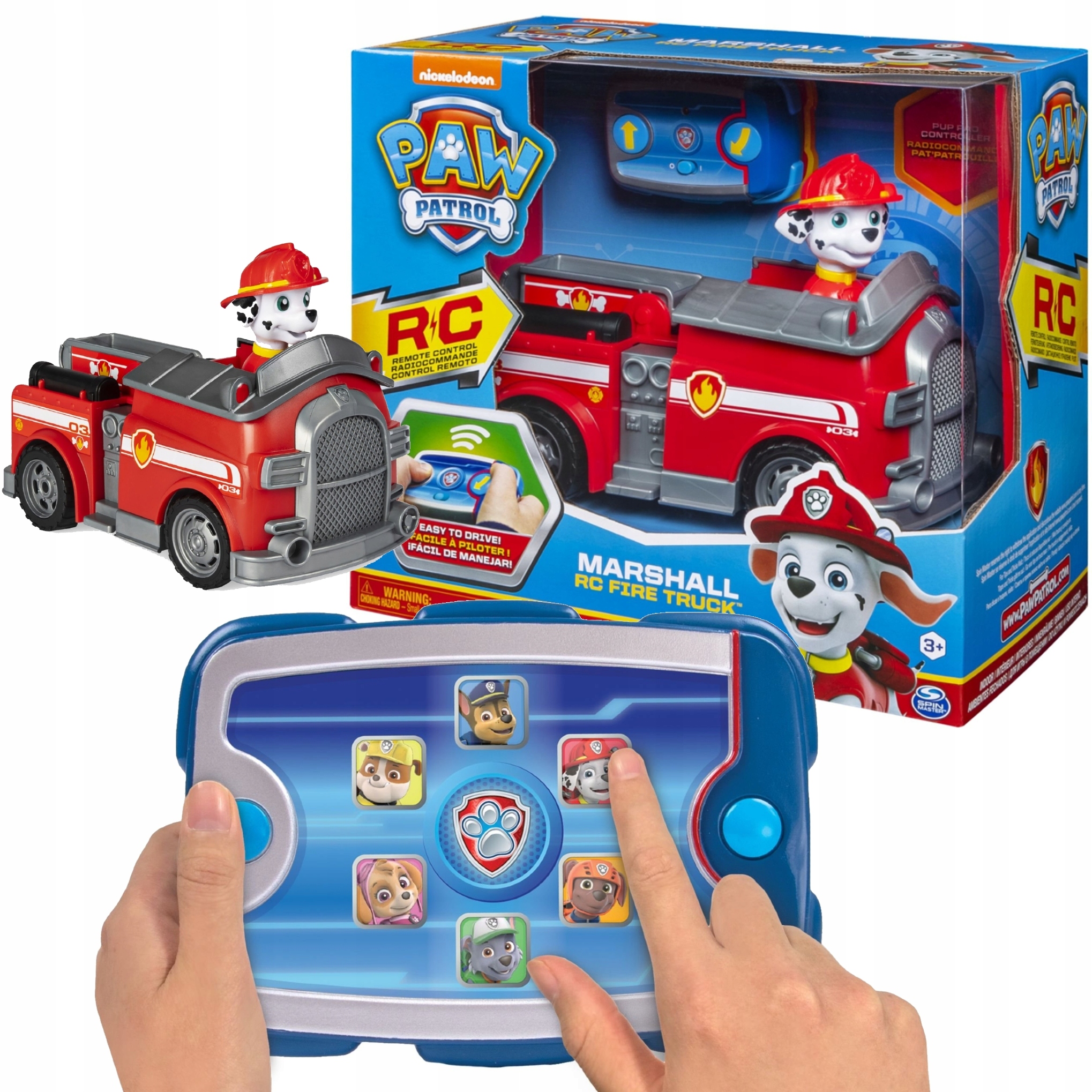 

Psi Patrol Marshall Wóz Strażacki Rc+tablet Rydera