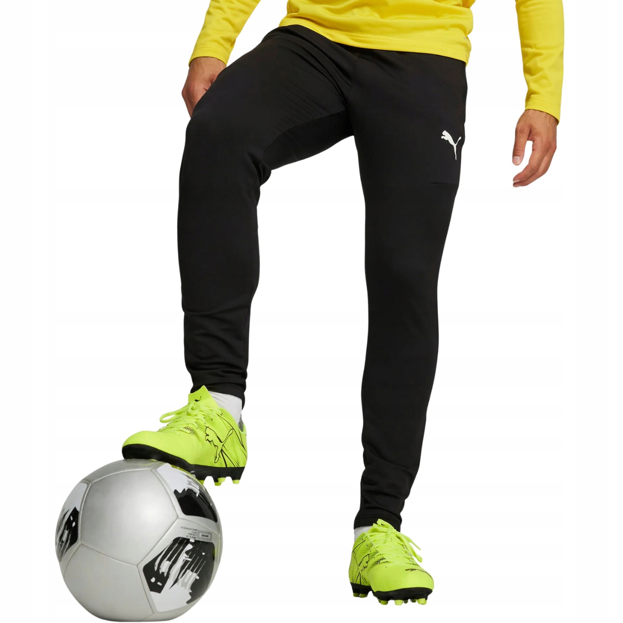 Pánské kalhoty Puma Team Goal Slim Training černé Vel. 2XL