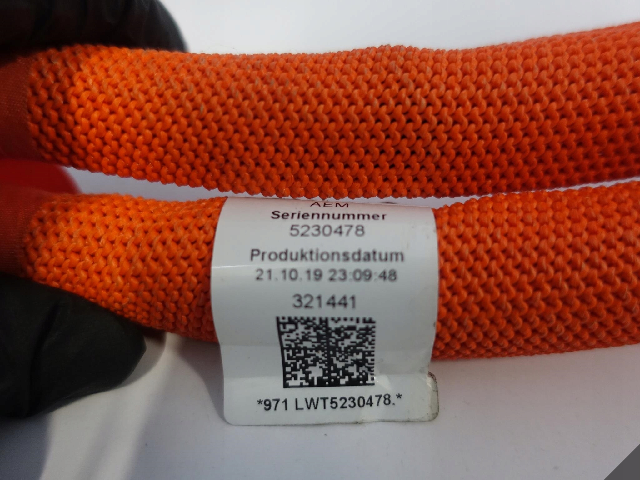 PORSCHE TAYCAN 9J1 WIAZKA KABLI WYSOKIEGO NAPIECIA Version European