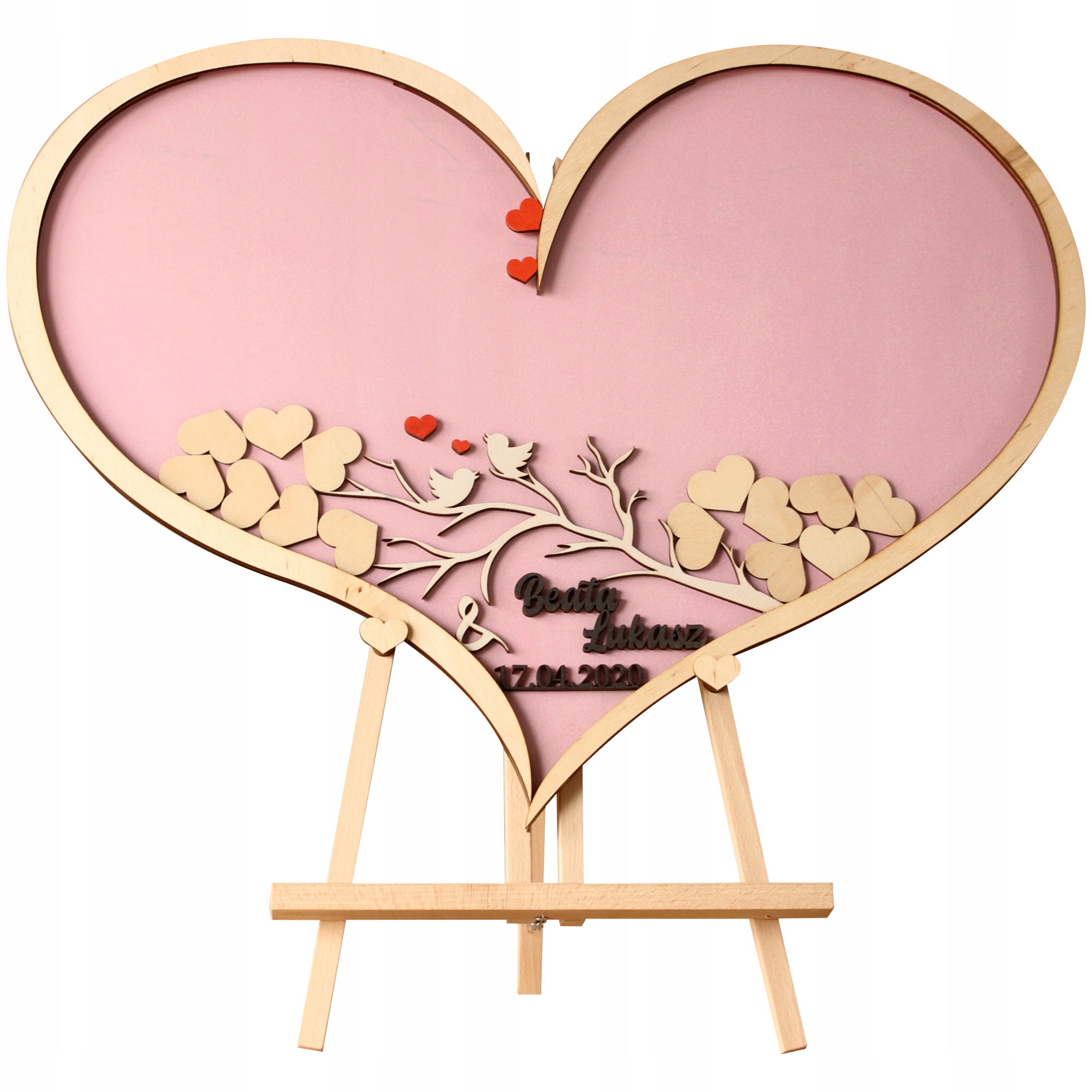 

Księga Gości weselnych Ślub Księga gości serce