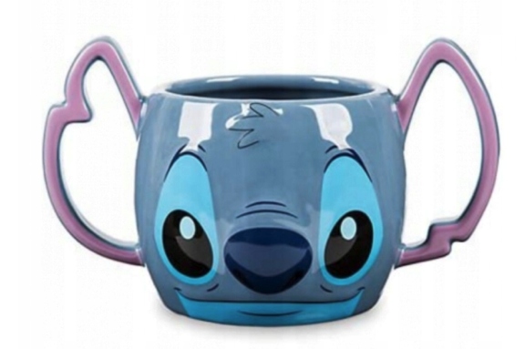 

Niebieski Kubek Do Kawy 3D Sticz Stich
