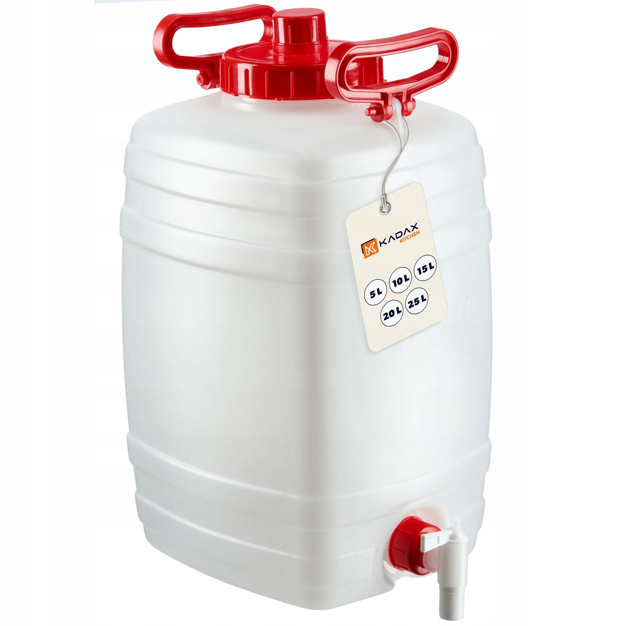 

Beczka Z Kranikiem Kanister Baniak Na Wodę 25L