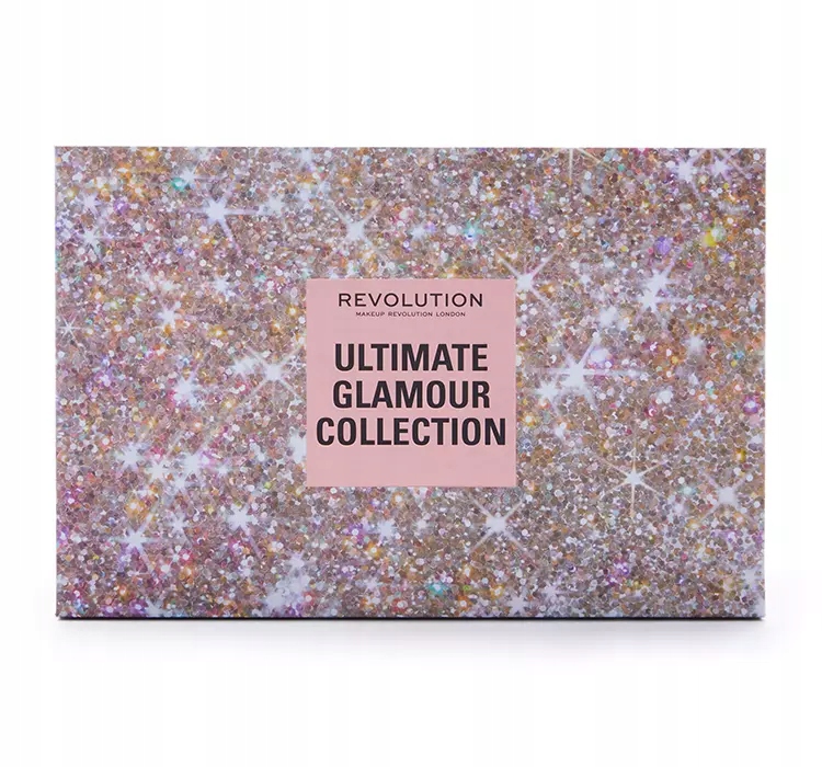 Адвент-календарь Makeup Revolution Ultimate Glamour, 24 средства для макияжа и аксессуары