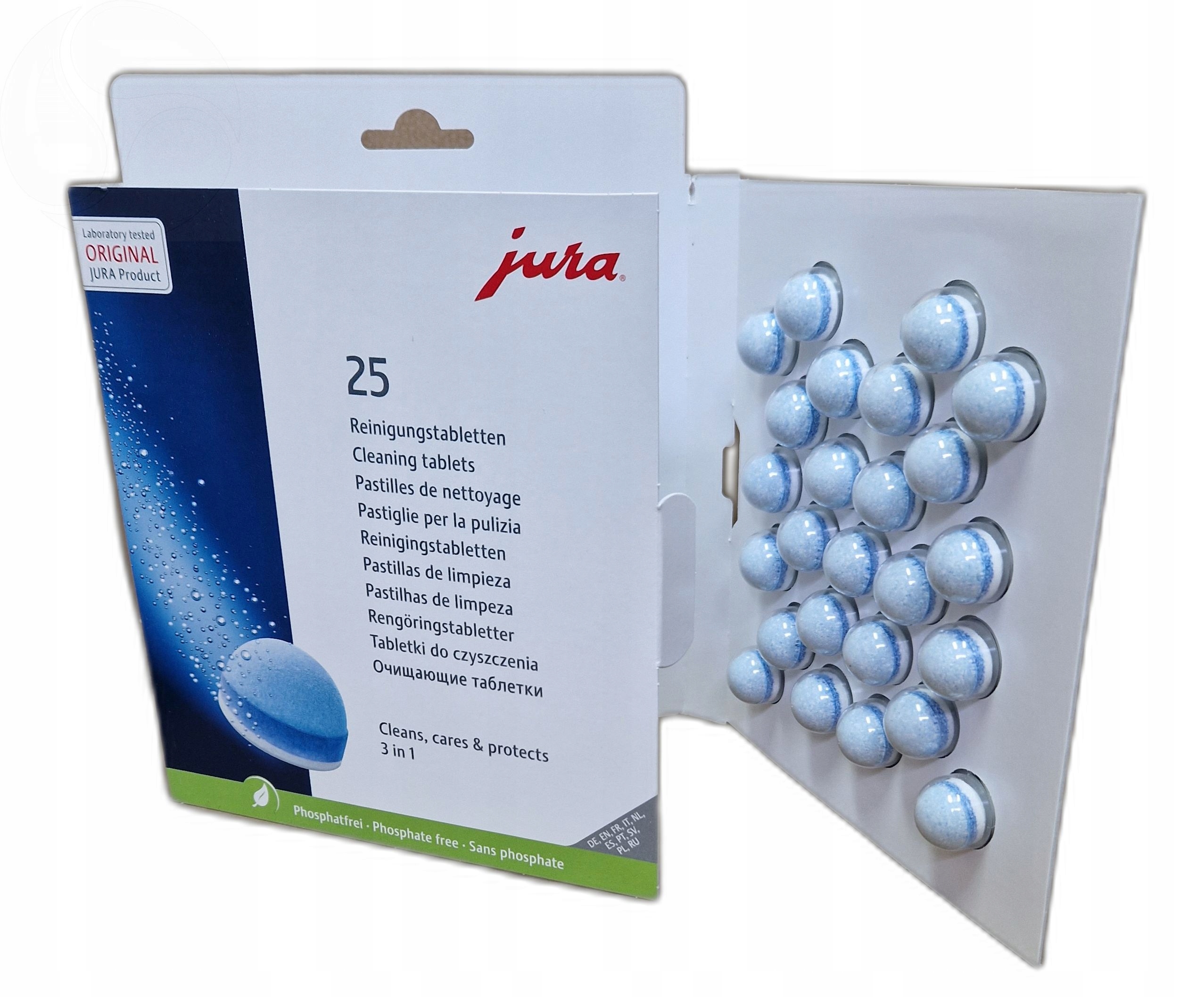 

Tabletki Czyszczące ekspresy Jura 3w1 25szt