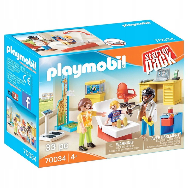 Playmobil 70034 City Life Lekarz dziecięcy