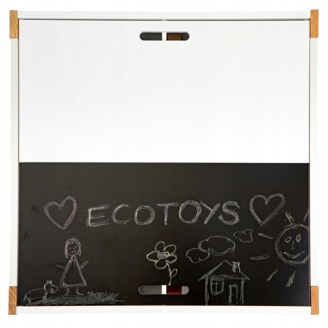 STÓŁ STOLIK 2 KRZESŁA ZESTAW MEBLI dla DZIECI ZDEJMOWANY BLAT 4 SCHOWKI Kolor blatu biały