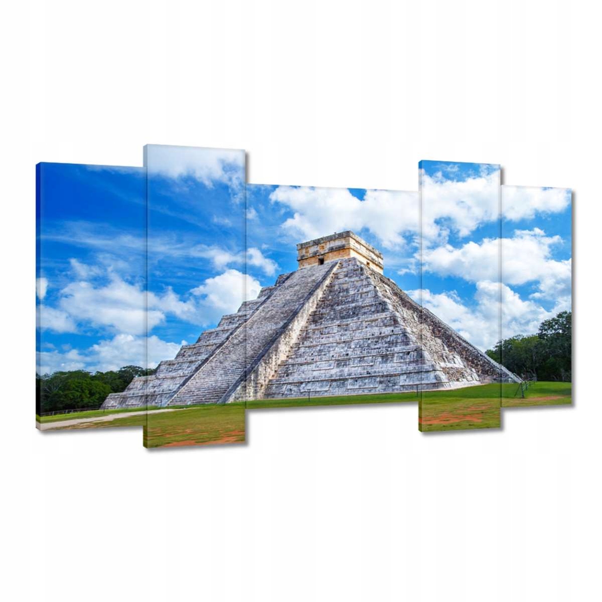 Obrazy 120x65 Kukulkanova pyramida Mexiko