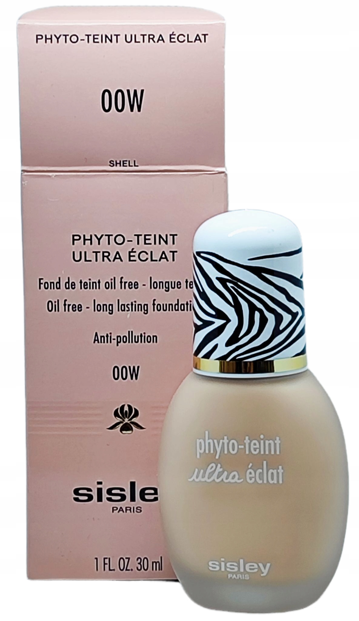 Sisley Phyto-teint Ultra Eclat Oil Free Foundation 00W Shell 30ML