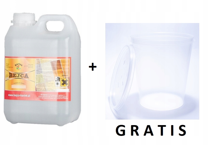 

Bejca Rustykalna Do Drewna Bartek 5L 130 Kolorów