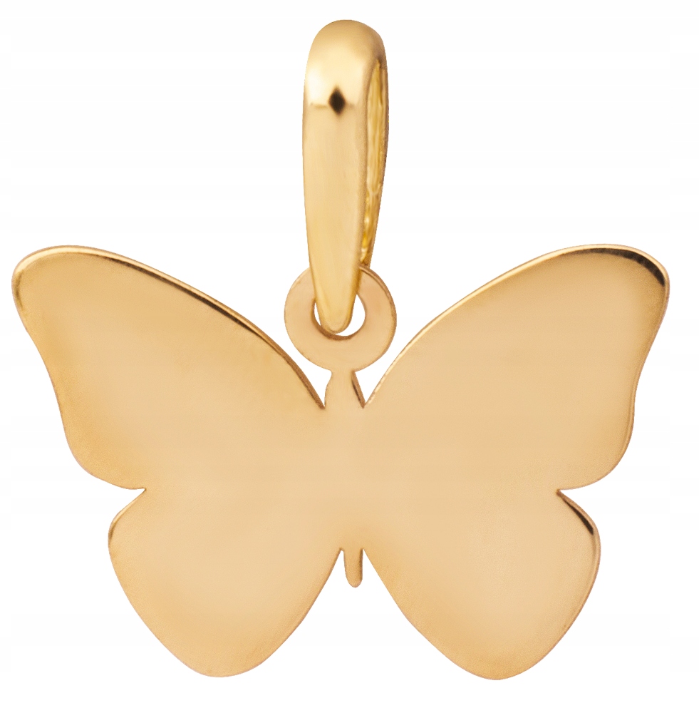 

Piękna Złota Zawieszka Motyl Motylek 333