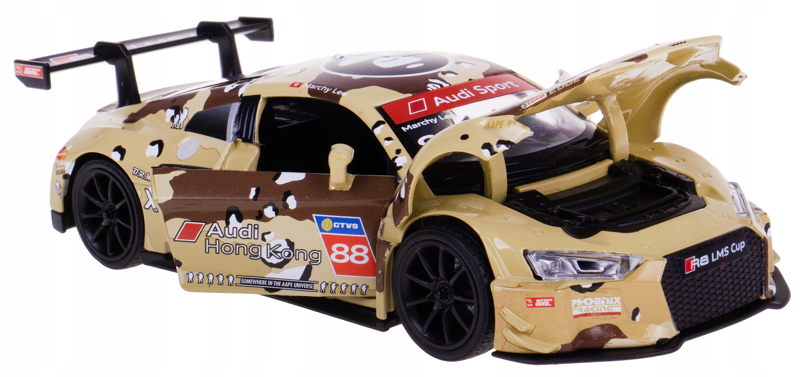 Audi R8 Lms GT3 Cup 2016 Model Zvuková Mechanika Aape #88 Rmz 1:32