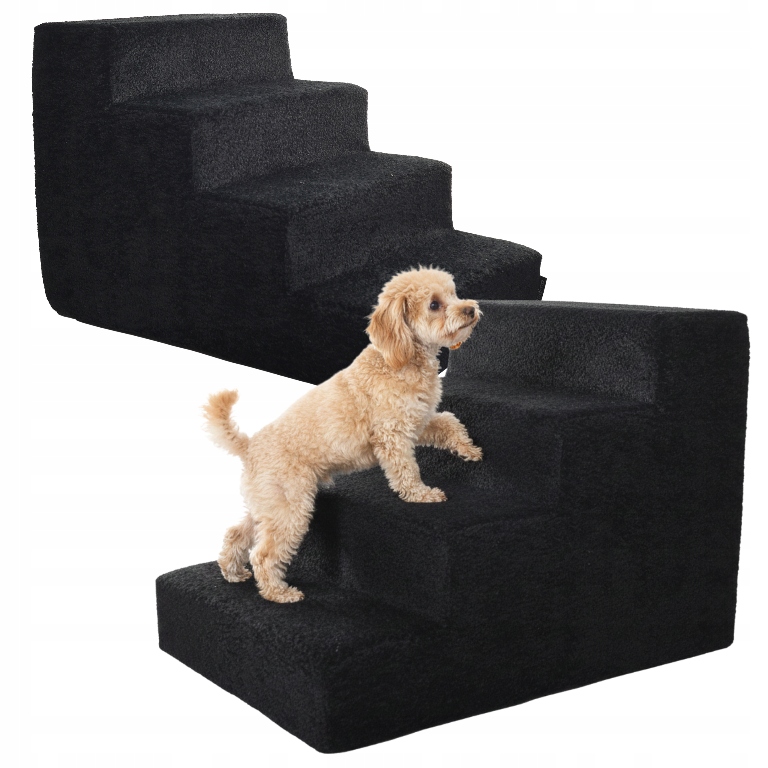 Schodky Rampa Plošina Pro Psa Kočku 4 stupně Protiskluzové 40 cm Schody