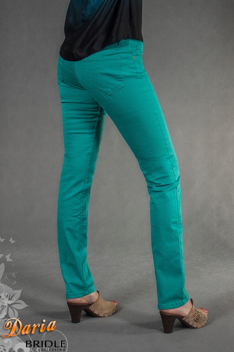 Spodnie Rurki Damskie BRIDLE JEANS Daria 72 cm/tur Rozmiar 28