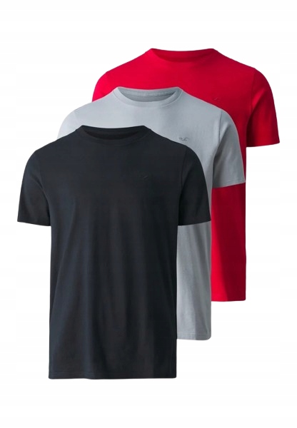 3x tričko Hollister tričko L 3PAK abercrombie