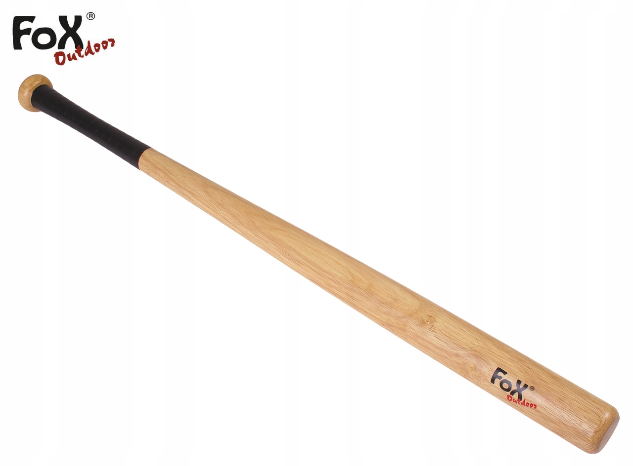 Kij baseballowy bejsbolowy Drewniany 32" / 81 cm MFH FOX American baseball Model Fox Kij Baseball'owy Drewniany
