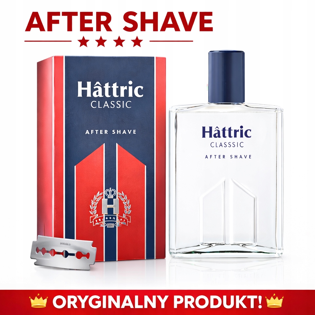 Hattrick CLASSIC WODA PO GOLENIU AFTER SHAVE 200ml