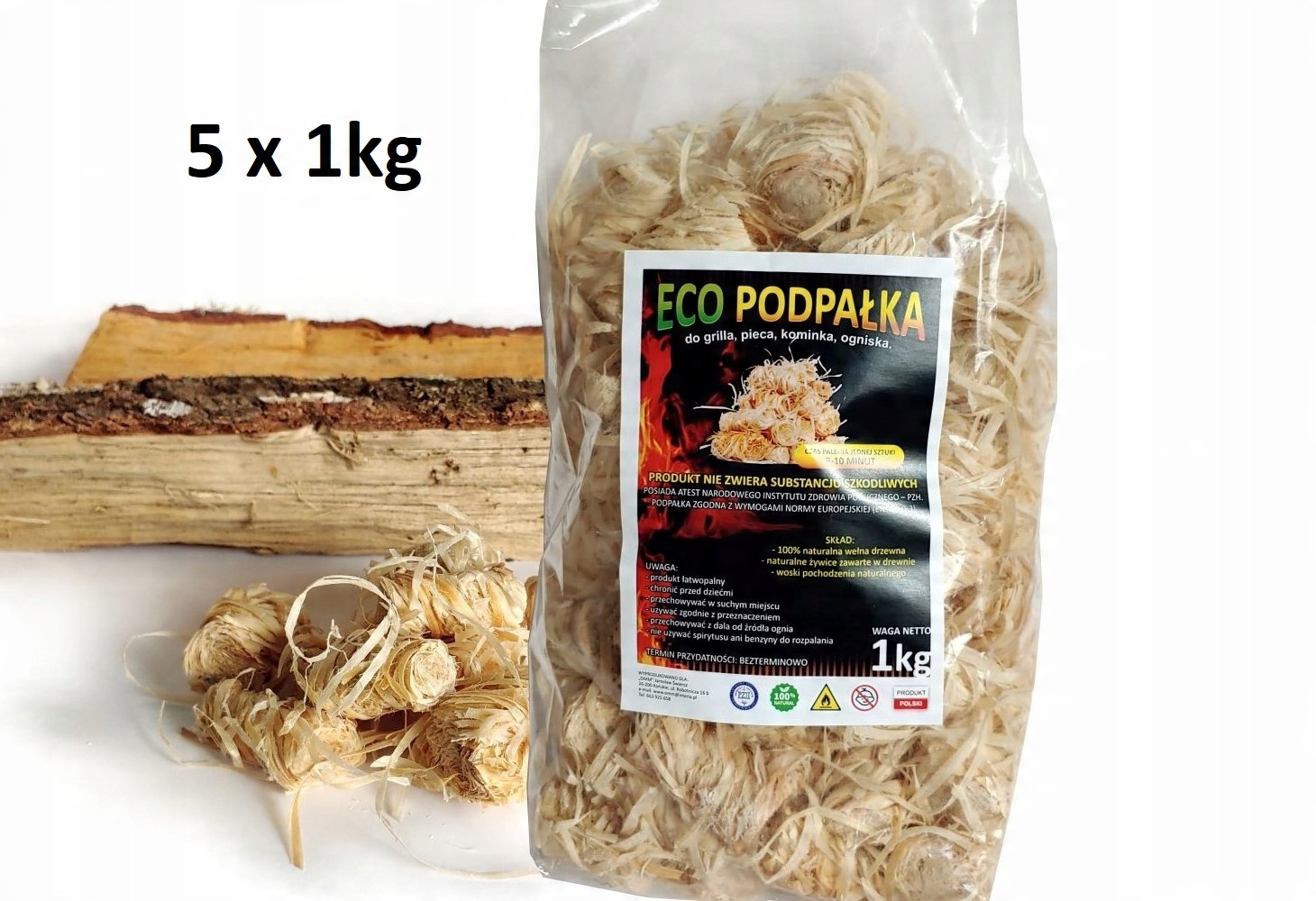 

Podpałka Rozpałka Do Grilla Kominka *super Jakość*