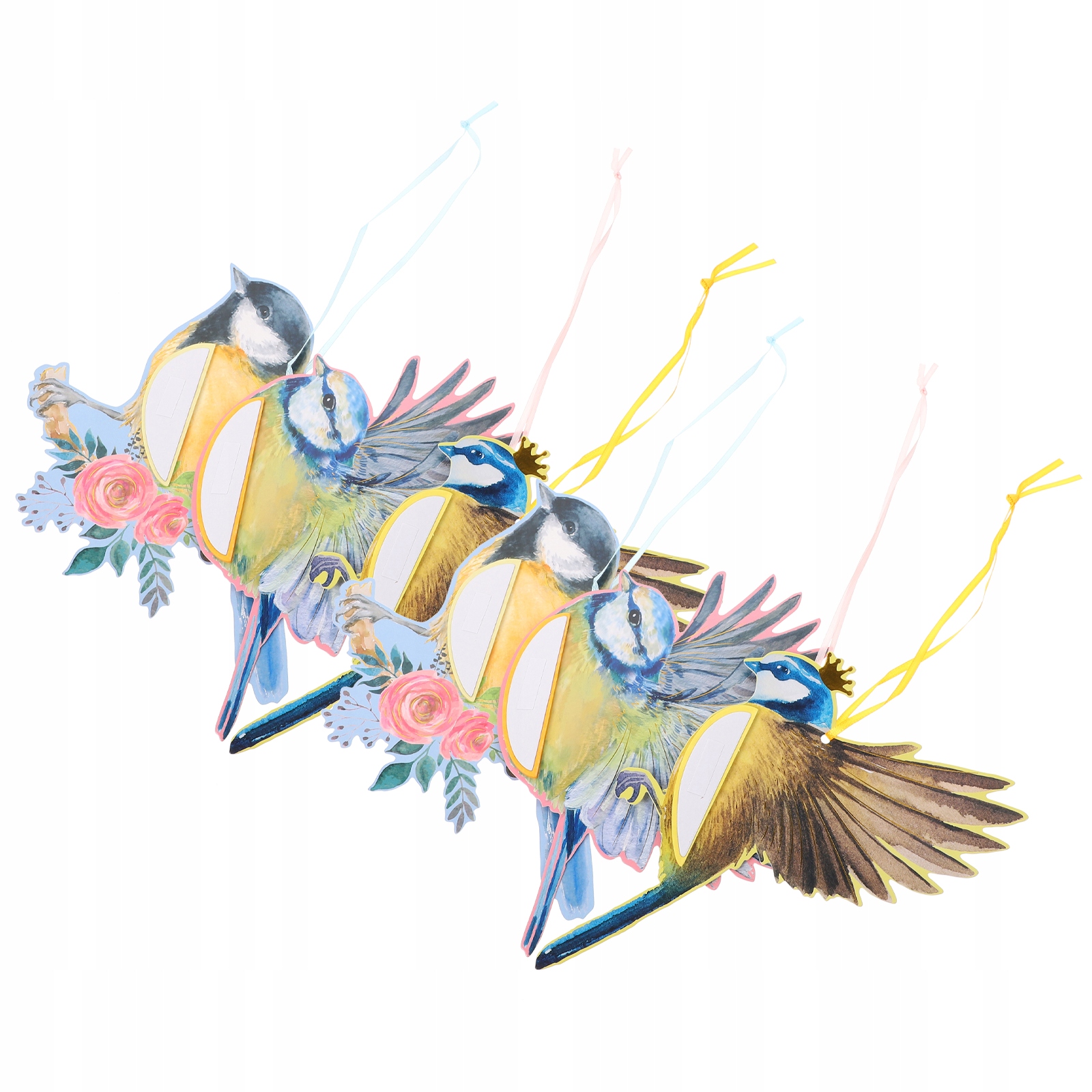 6 SZT. PAPIEROWE OZDOBNE MATERIAŁY DEKORACYJNE Producent inny