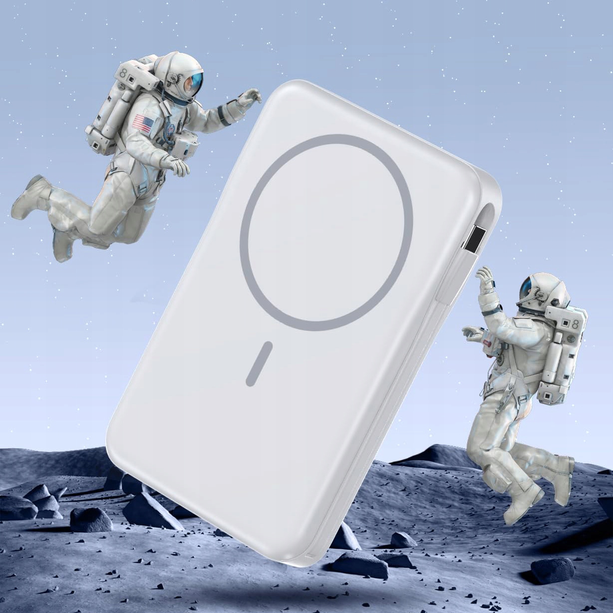 Bezdrátová Power Banka 10 000 Mah S Rychlým Nabíjením Pd 20 W