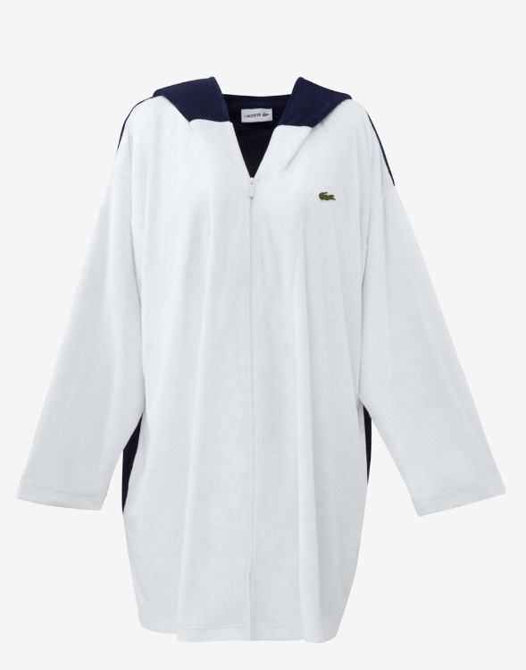 Lacoste Župan Na Zip S Kapucí A Logem, univerzální W_g