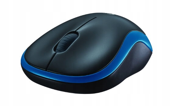 

Myszka bezprzewodowa Logitech M185 Niebieska Laser