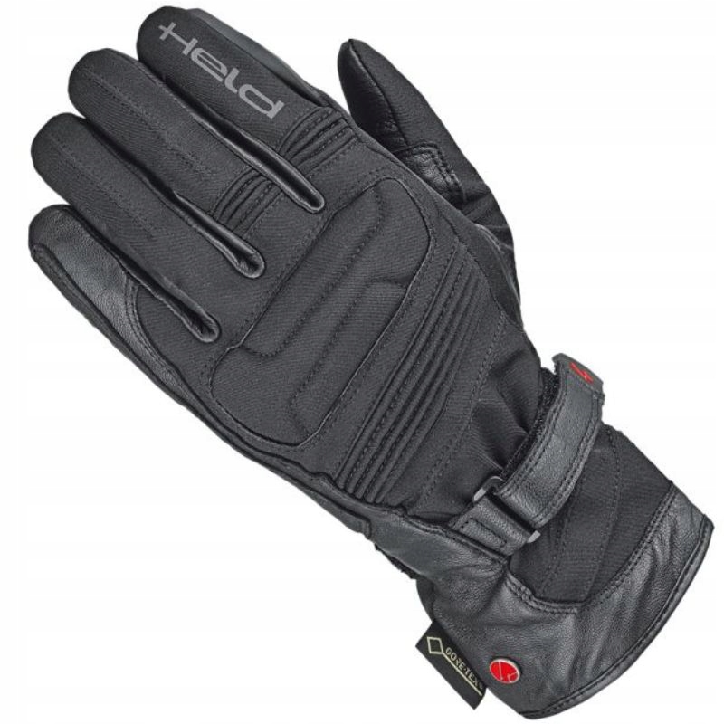Nepremokavé Motocyklové Rukavice Held Satu II Gore-tex Čierne 3XL