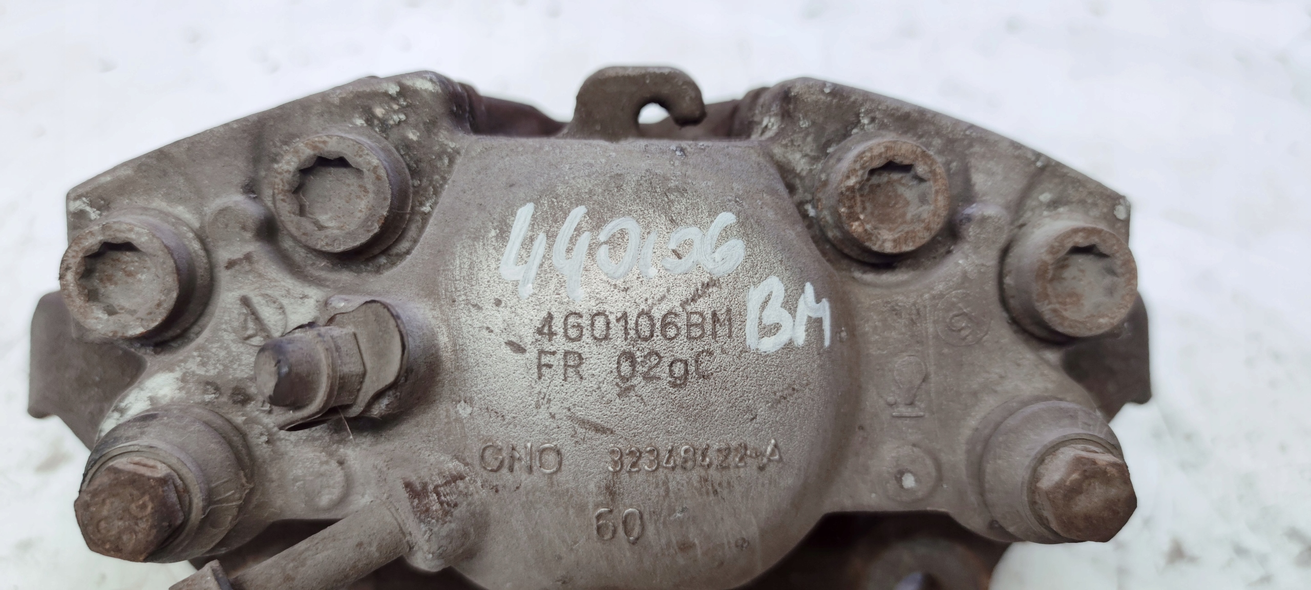 caliper brake left front AUDI A6 C7 A7 4G0106BM