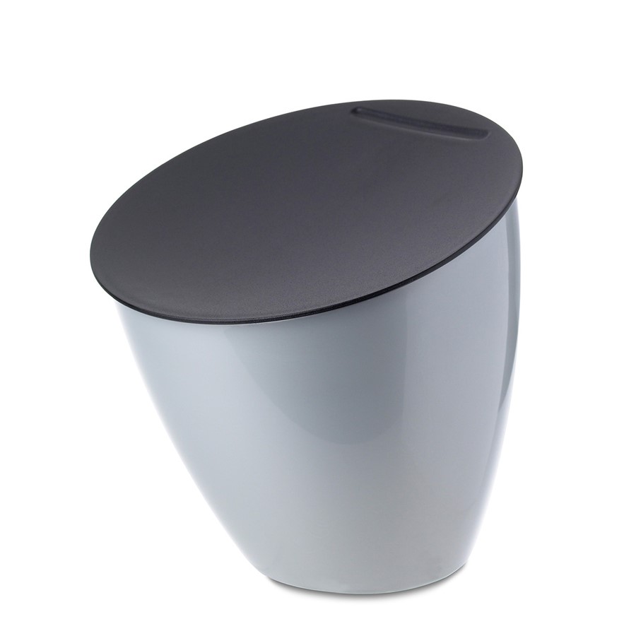 

Kosz na Odpadki Bio Śmietnik na Blat 2,2l Srebrny