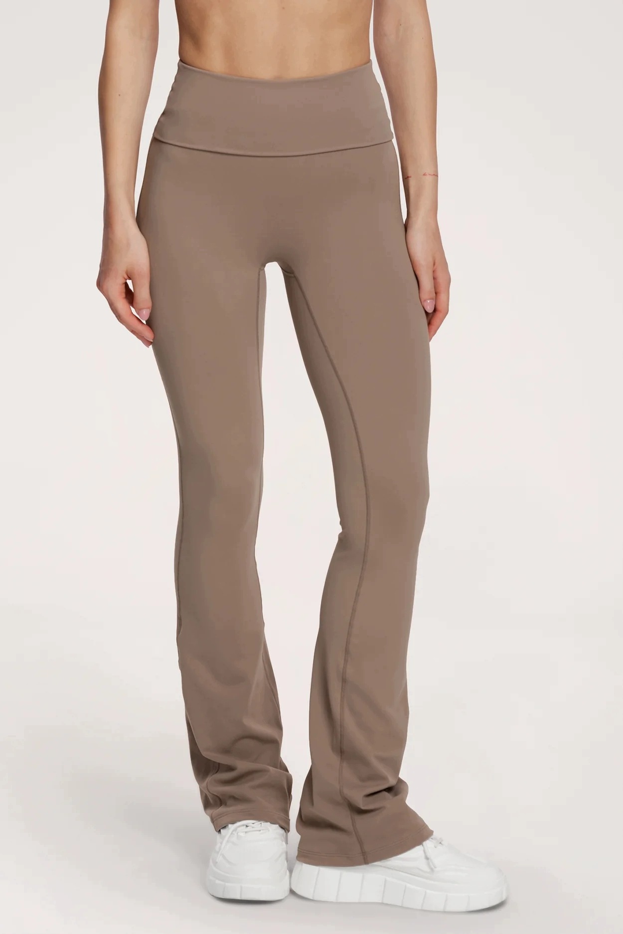 Gym Glamour Zvony pilates era warm beige vel. L