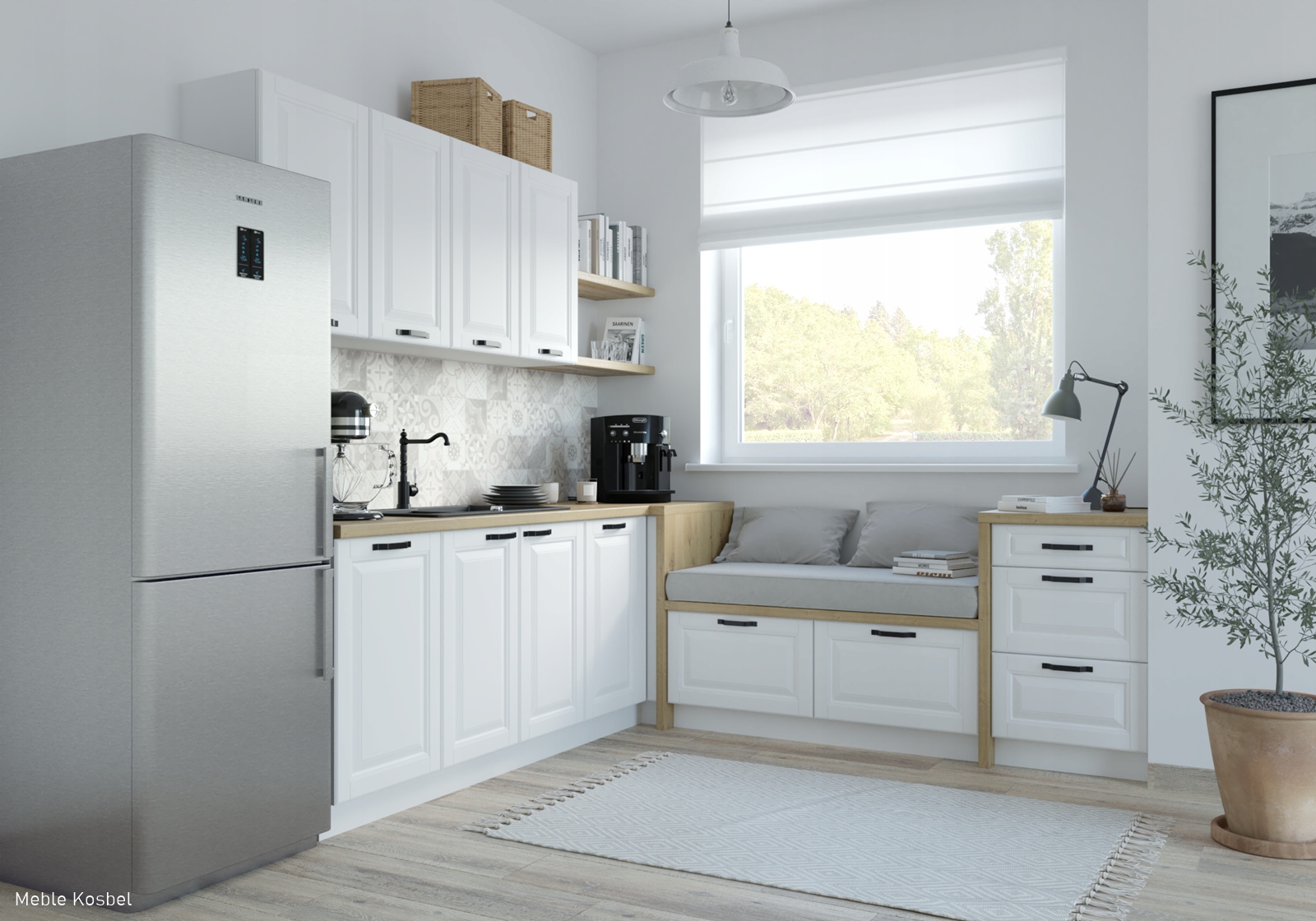 Kuchnia MONACO LAKIER MAT - RÓŻNE KOLORY - MDF