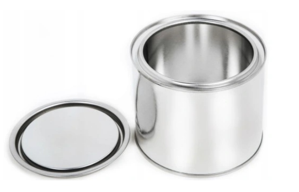 

Puszka Metalowa 0,5L Z Wieczkiem Wciskanym 90X99