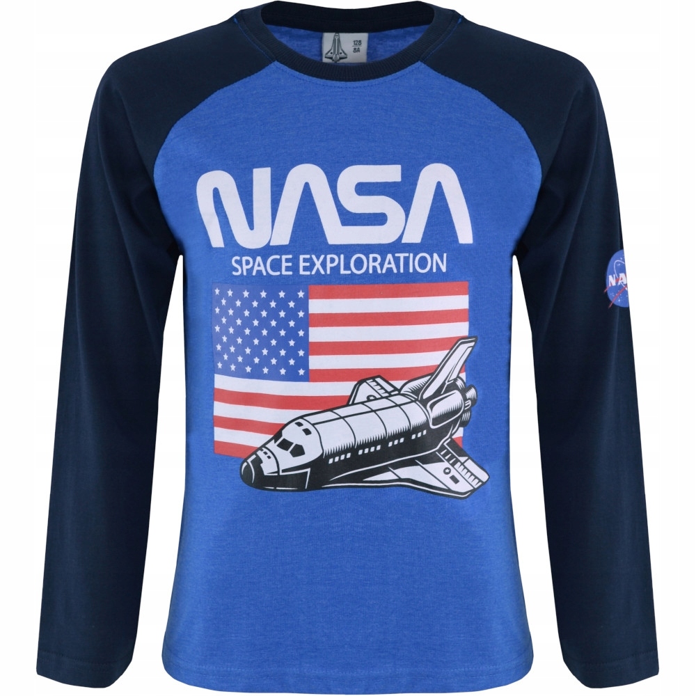 

Bluzka Nasa Space niebieska 146
