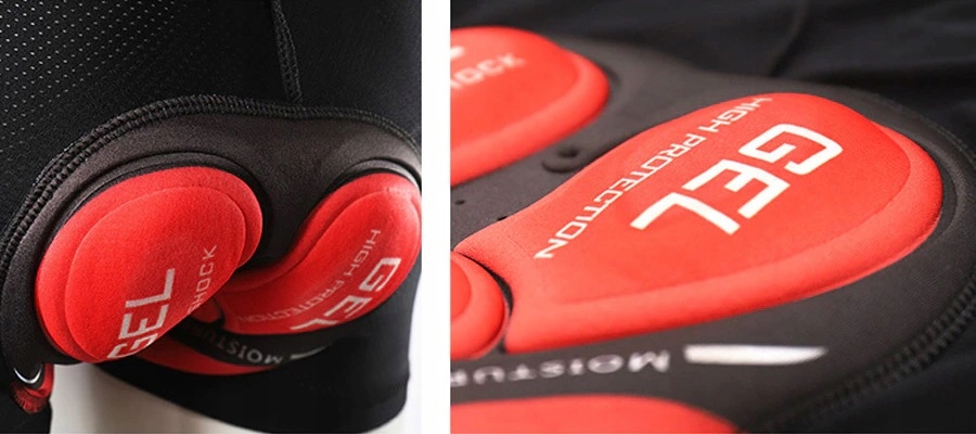 SZORTY ROWEROWE SPODENKI KOLARSKIE BOKSERKI MĘSKIE Z WKŁADKĄ 3D ŻELOWĄ S Model ŻELOWE