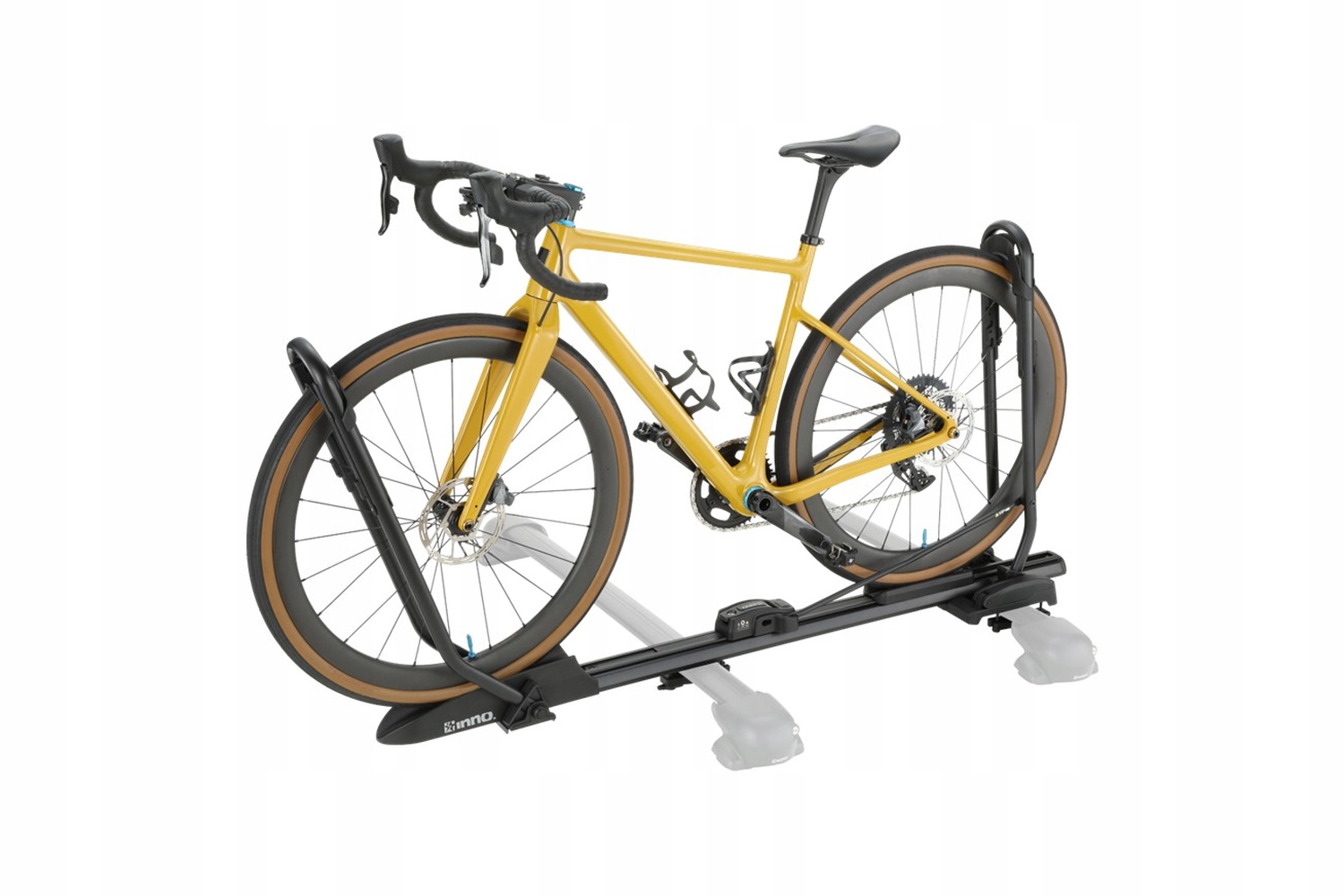Cyklistický nosič na strechu Inno pre karbónové a elektrické bicykle
