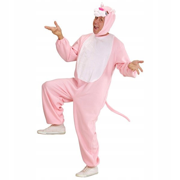 Kostým Kombinéza Pantera Růžová Převlek Karneval M