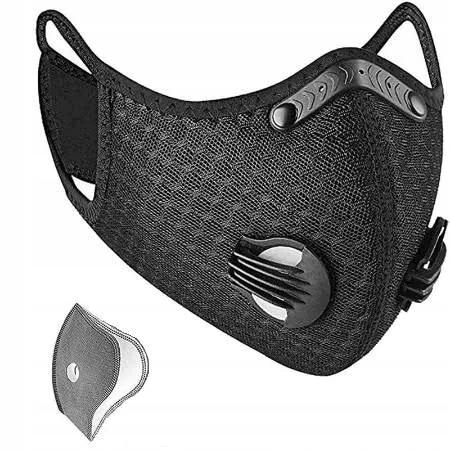 MASKA ANTYSMOGOWA OCHRONNA 4 FILTRÓW CARBON AIR