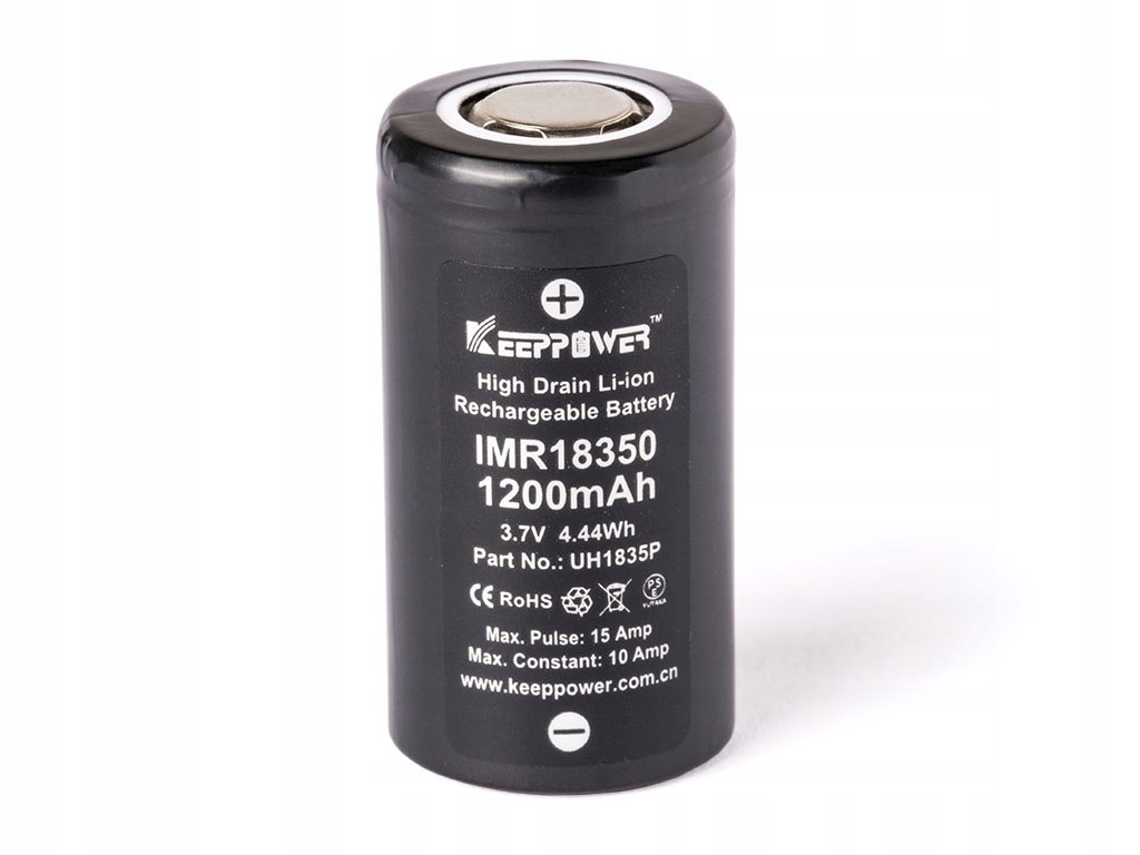 

Keeppower IMR18350 1200mAh akumulator Li-ion