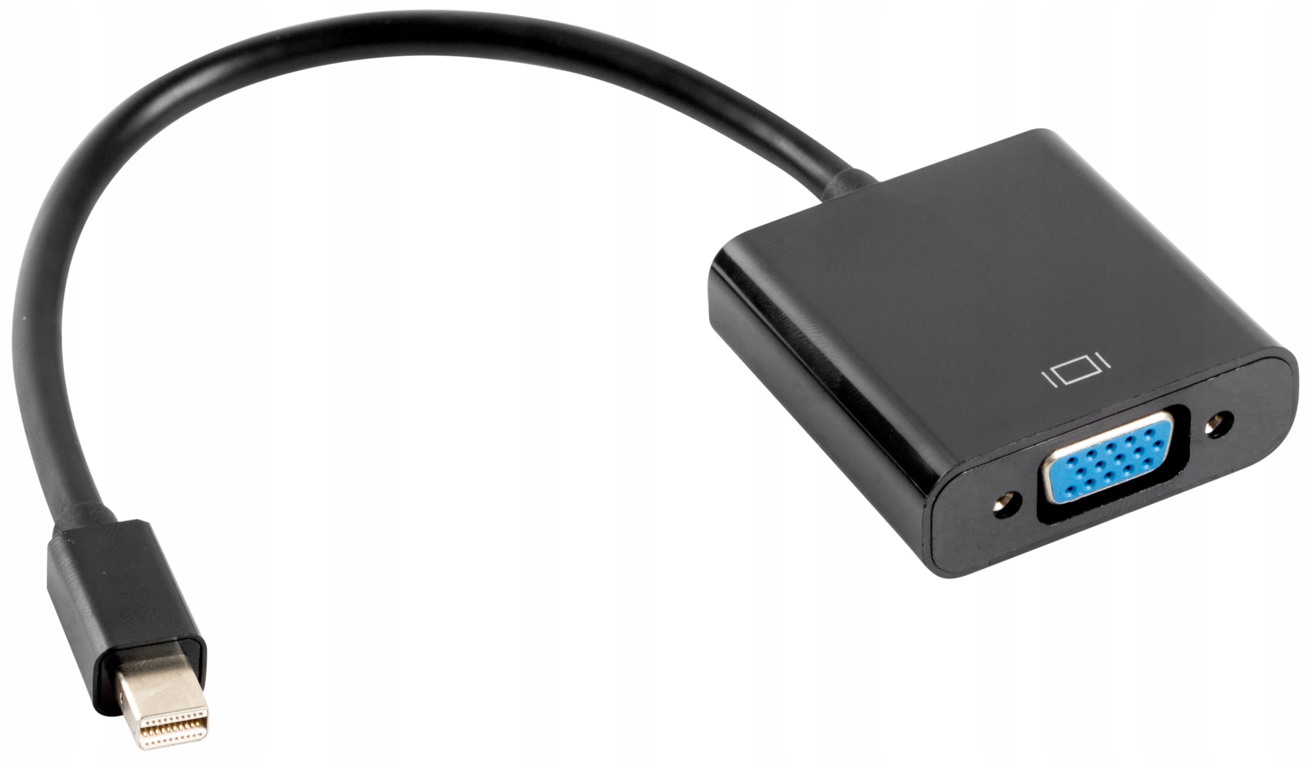 

Adapter Mini Display Port na Vga na kablu 20cm