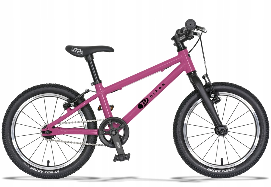 Lekki rower dla dziecka KUbikes 16 L Mtb Różowy