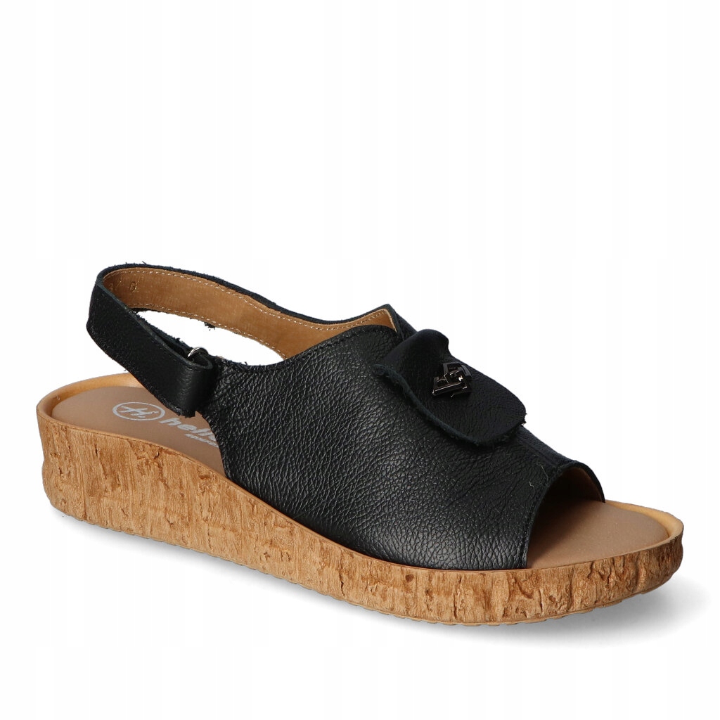 Sandály Helios 140 Černé lico 40