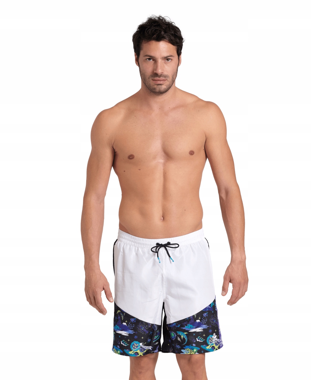 Kraťasy a koupací šortky Arena Men's Fun Planet Bermuda Panel R.m