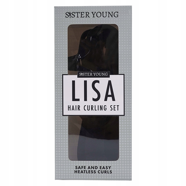 Sada na kadeře Sister Young Lisa Hair Curling Set Black