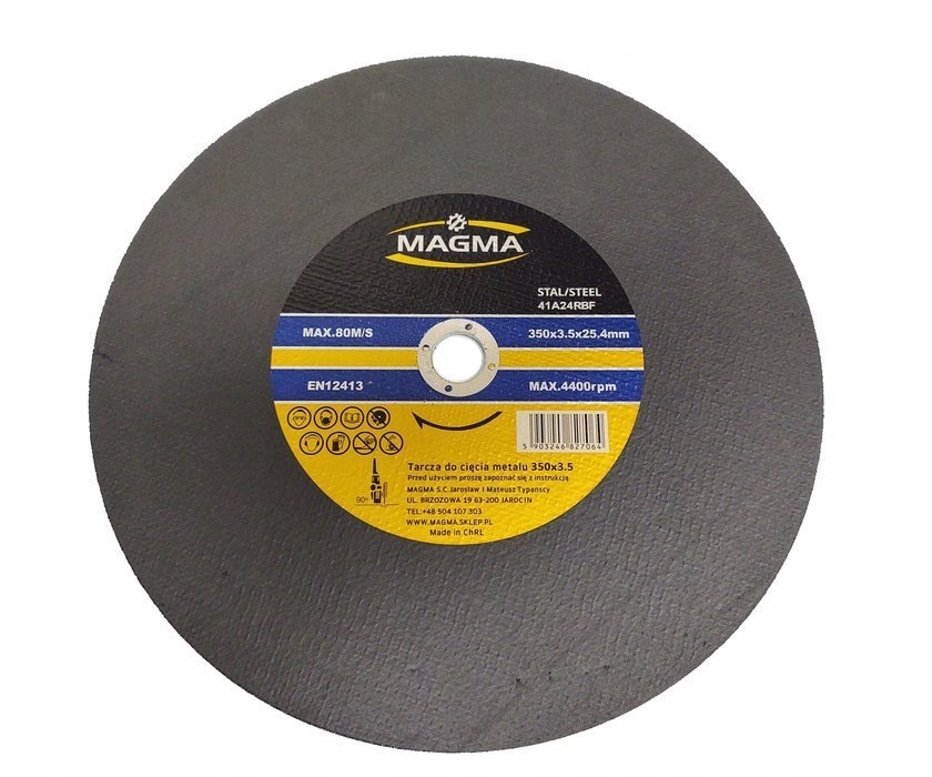 

Tarcza do cięcia metalu 350 x25,4 x3,5 Magma