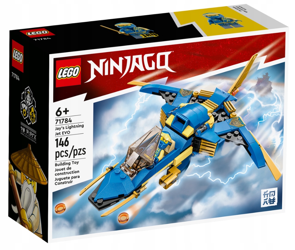 

Lego Ninjago 71784 Odrzutowiec Naddźwiękowy Jay’a