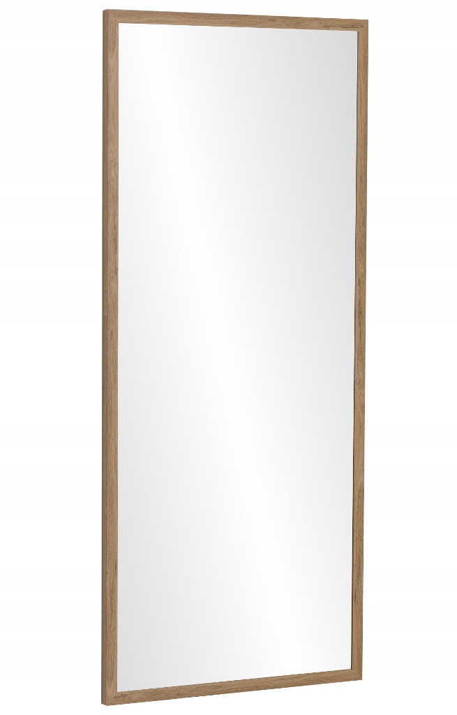 

Lustro w ramie 120x60 Dąb Grand wąska rama