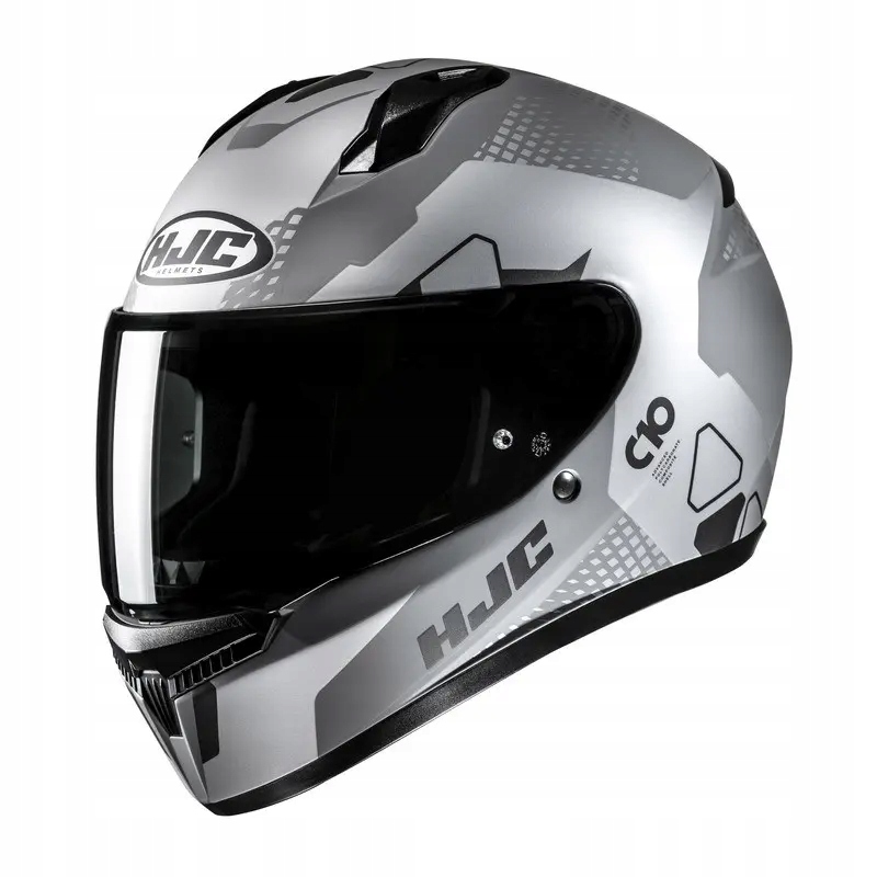 Integrálna motocyklová prilba Hjc C10 Aspa Light Grey M
