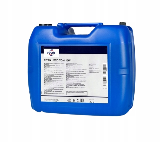 Fuchs Titan Utto TO-4 SAE 10W 20 l