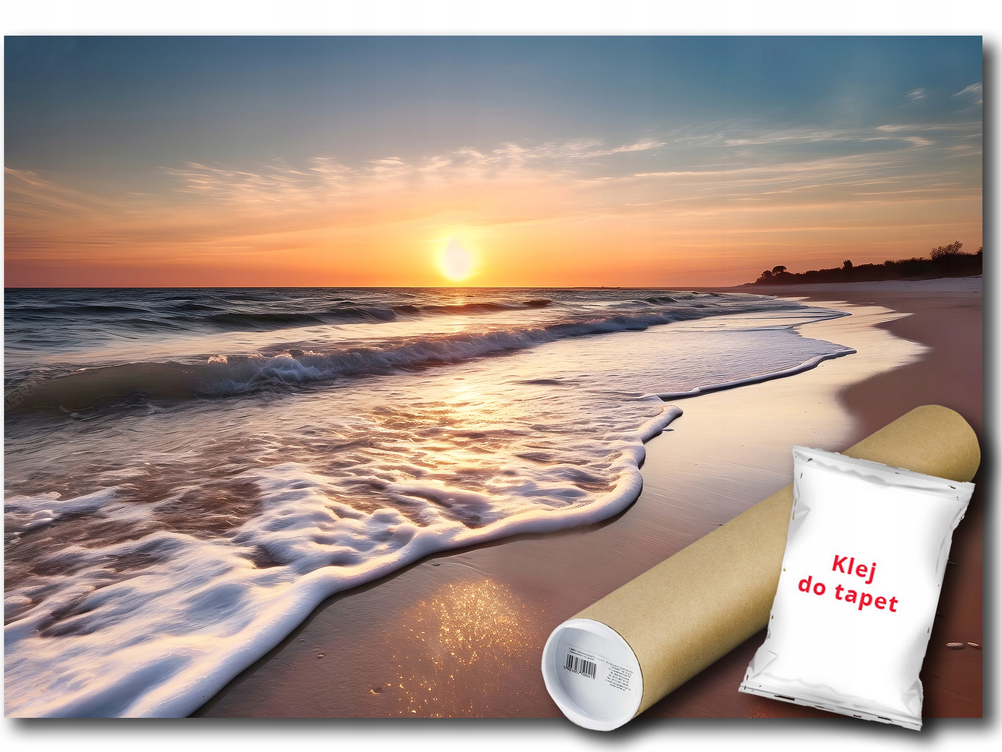 Vinylová Fototapeta Pláž Moře Slunce 416x254