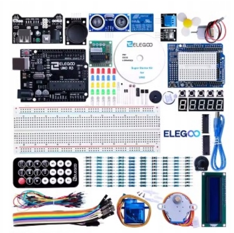 Zestaw Elegoo Uno R3 Arduino Kit Startowy Do XXL Starter Do Nauki
